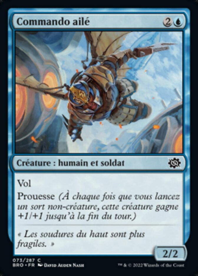 image Commando ailé