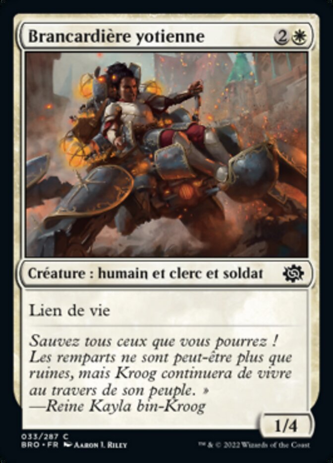 image Brancardière yotienne