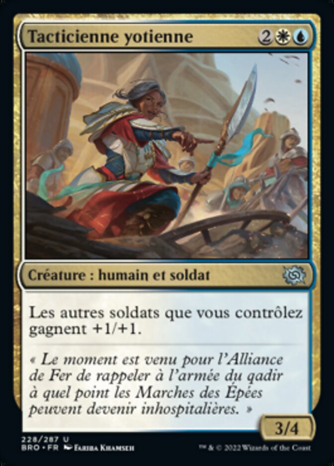 image Tacticienne yotienne