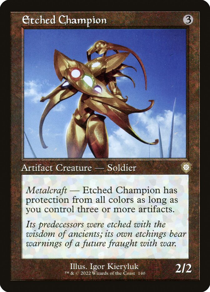 image Etched Champion