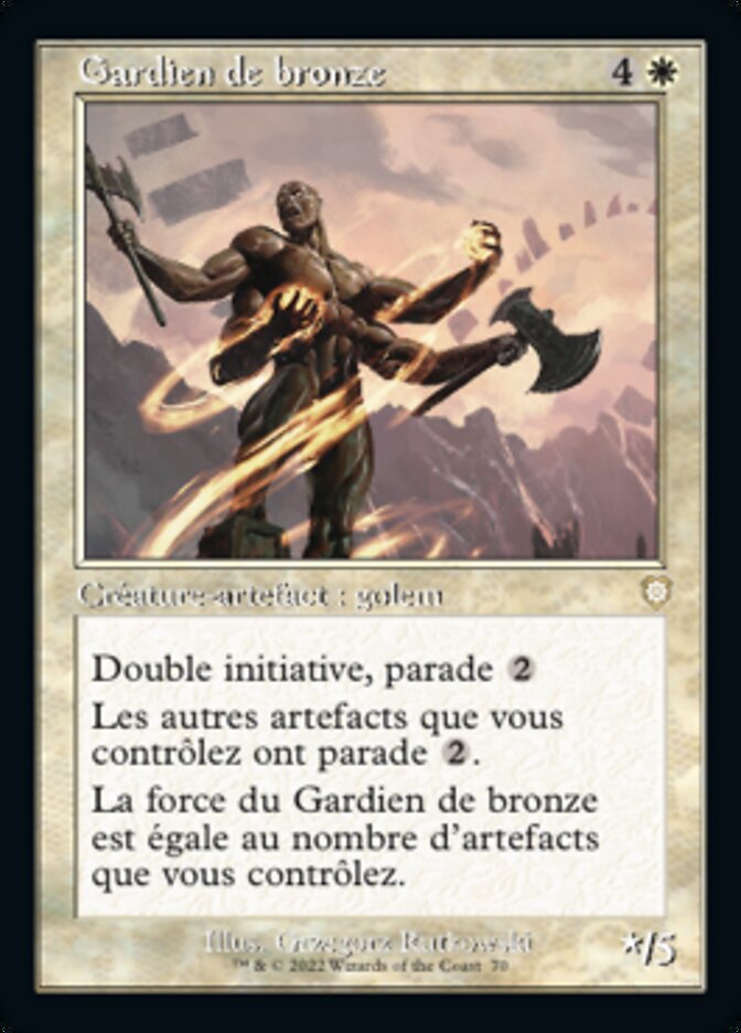 image Gardien de bronze