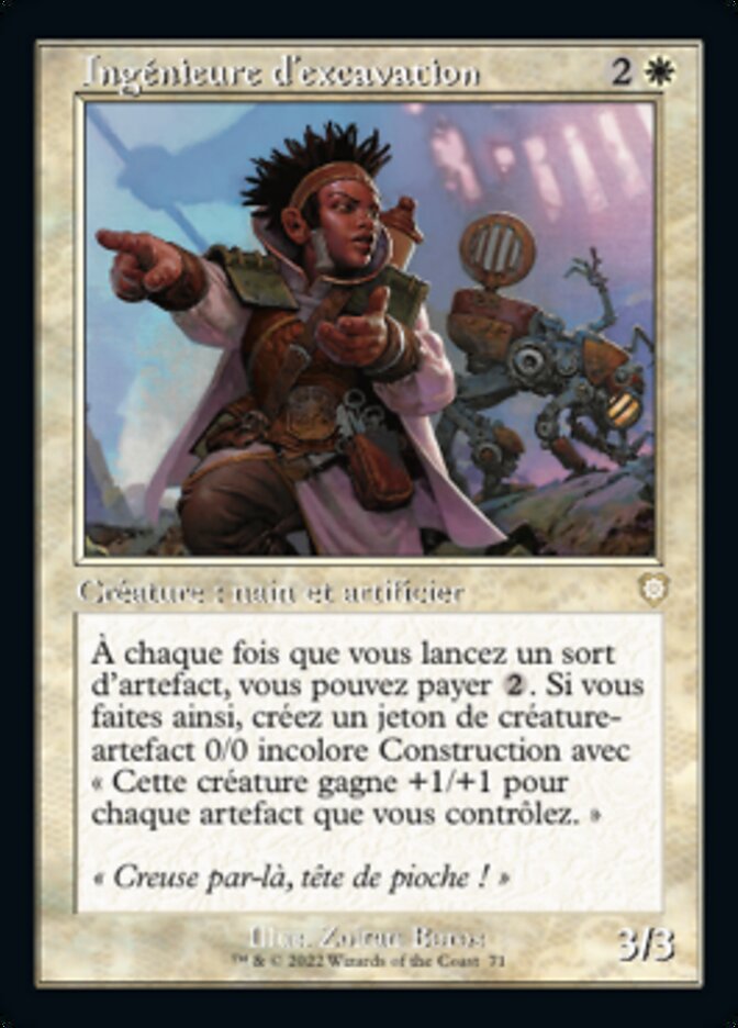 image Ingénieure d'excavation