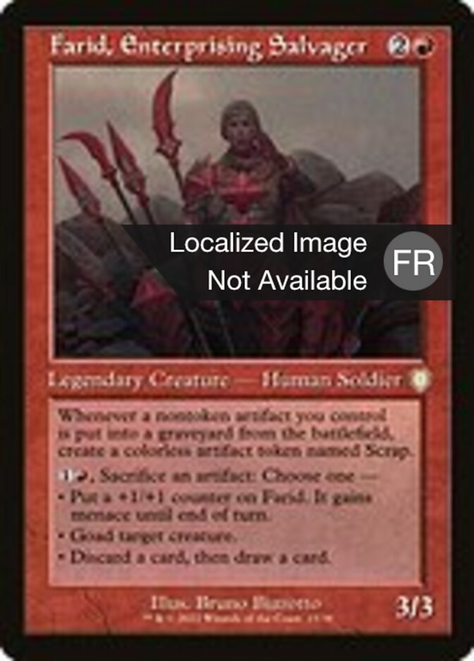 image Farid, récupérateur entreprenant