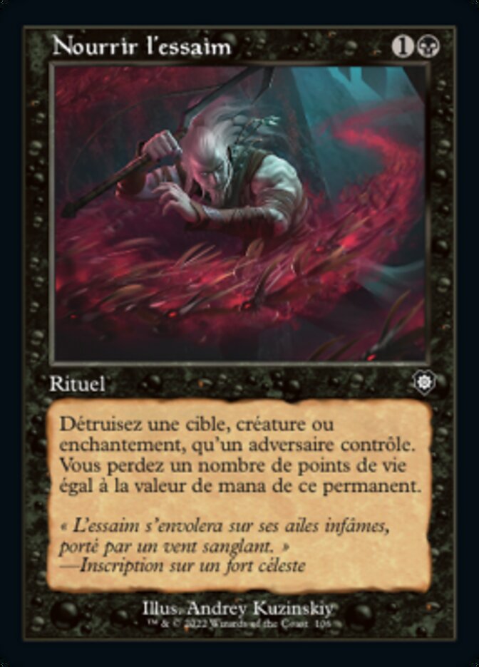 image Nourrir l'essaim