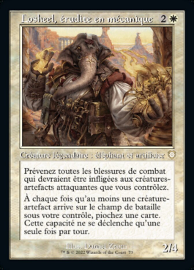 image Losheel, érudite en mécanique