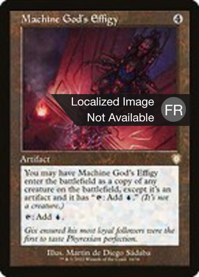 image Effigie du Dieu-machine