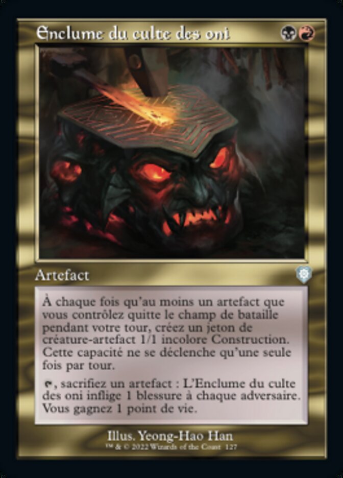 image Enclume du culte des oni