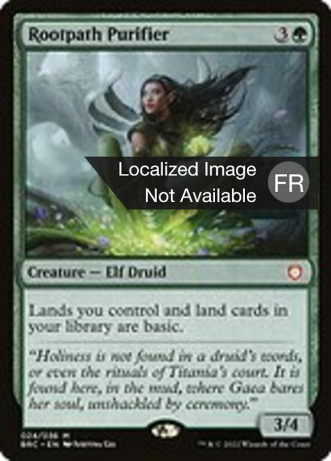 image Purificatrice de la Voie des racines