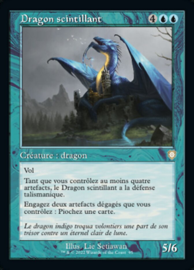image Dragon scintillant