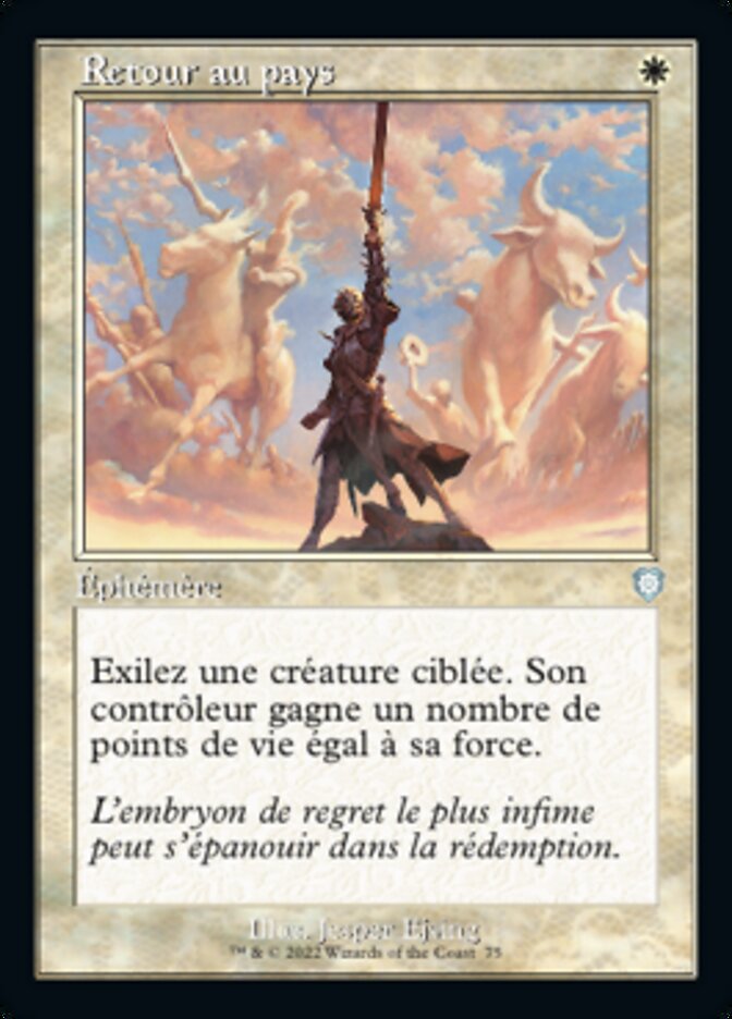 image Retour au pays