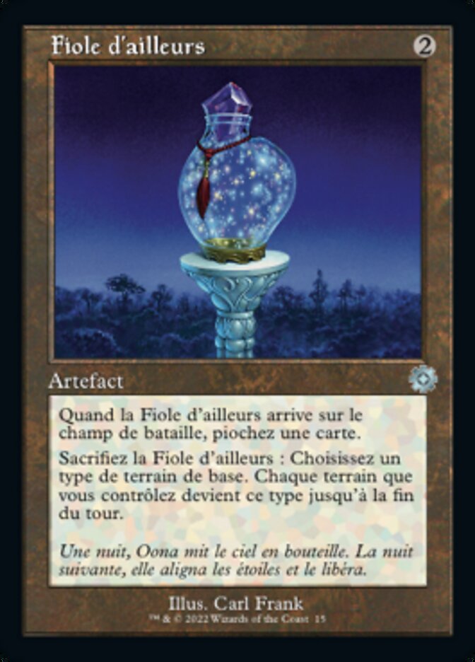 image Fiole d'ailleurs