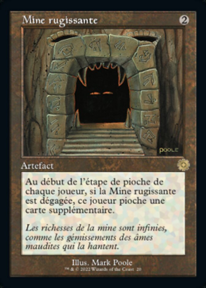 image Mine rugissante