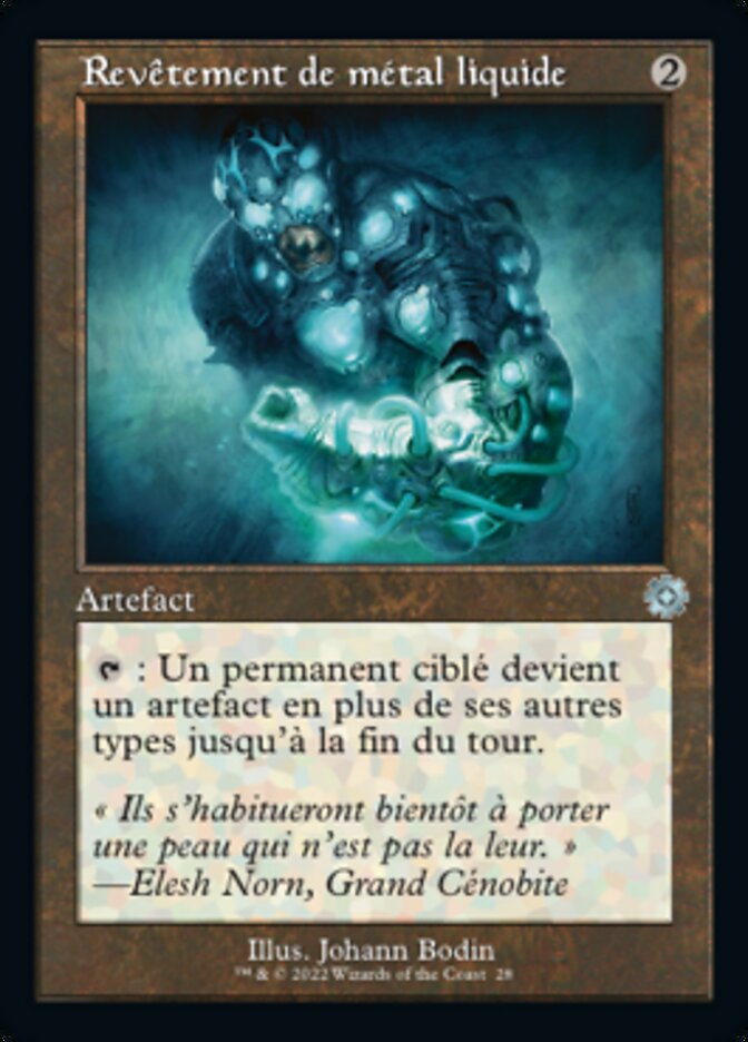 image Revêtement de métal liquide