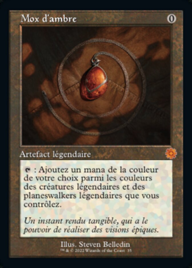 image Mox d'ambre