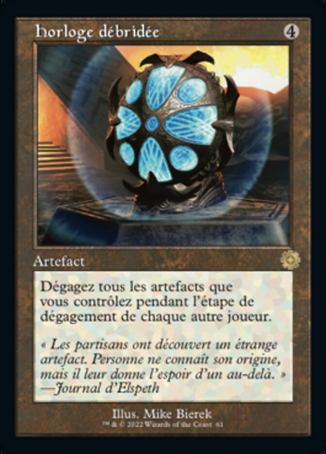 image Horloge débridée