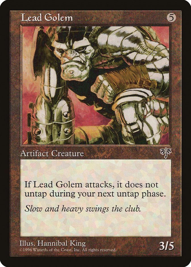 image Lead Golem