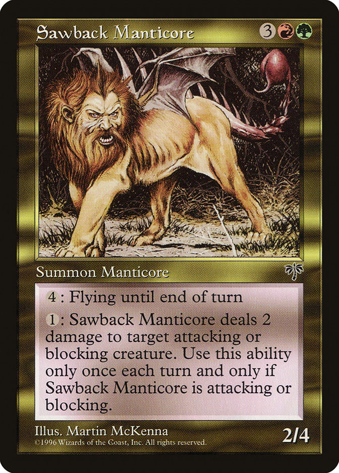 image Sawback Manticore