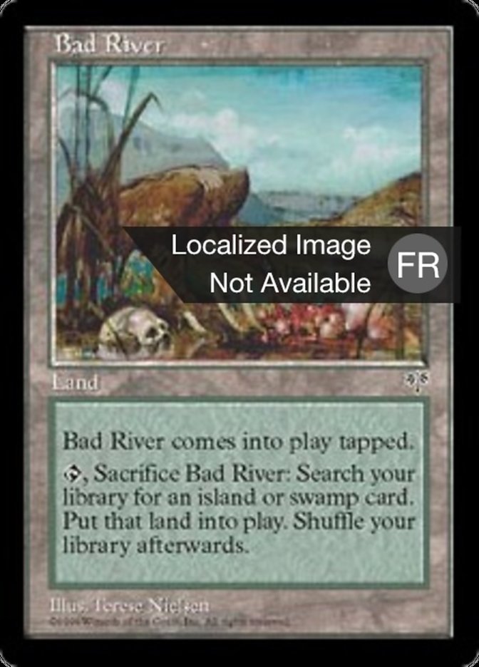 image Rivière souillée