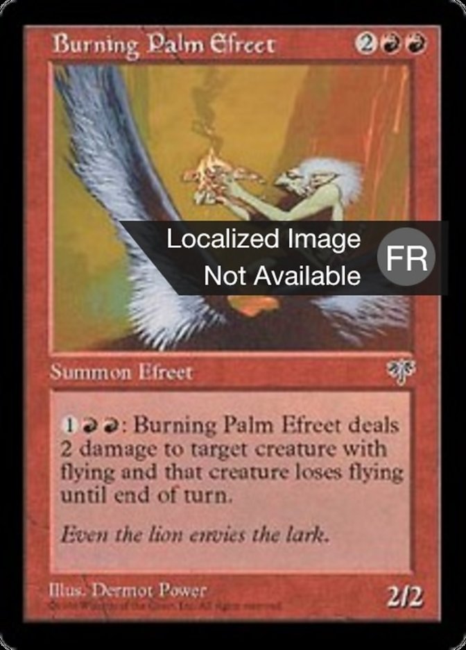 image Efrit de la paume ardente