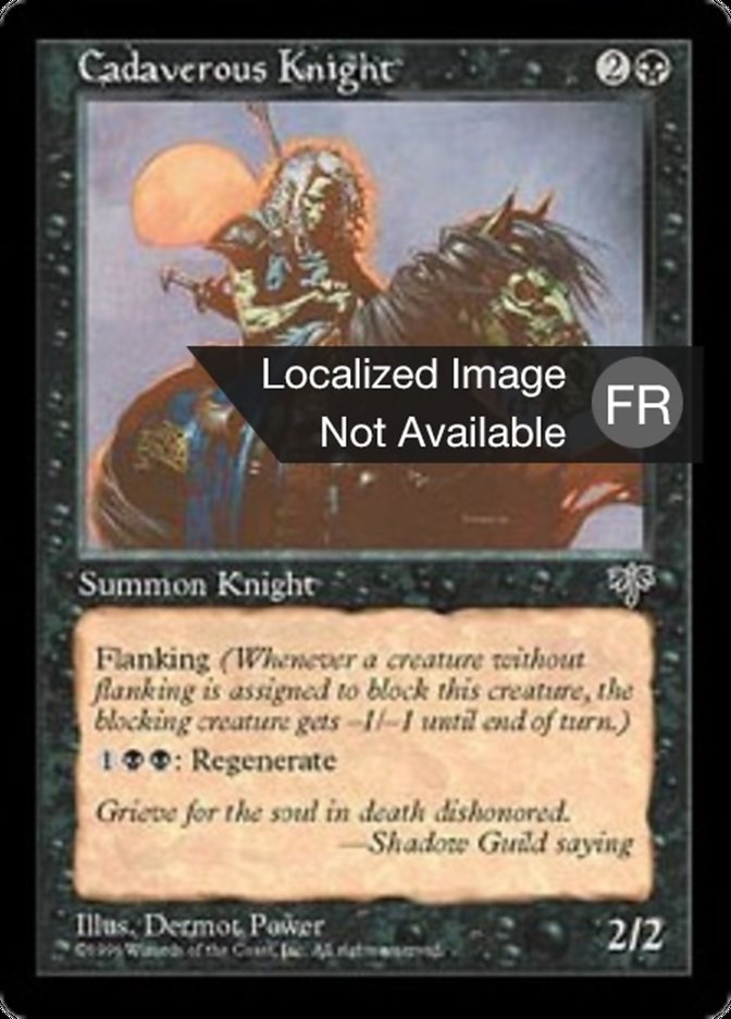 image Chevalier cadavéreux