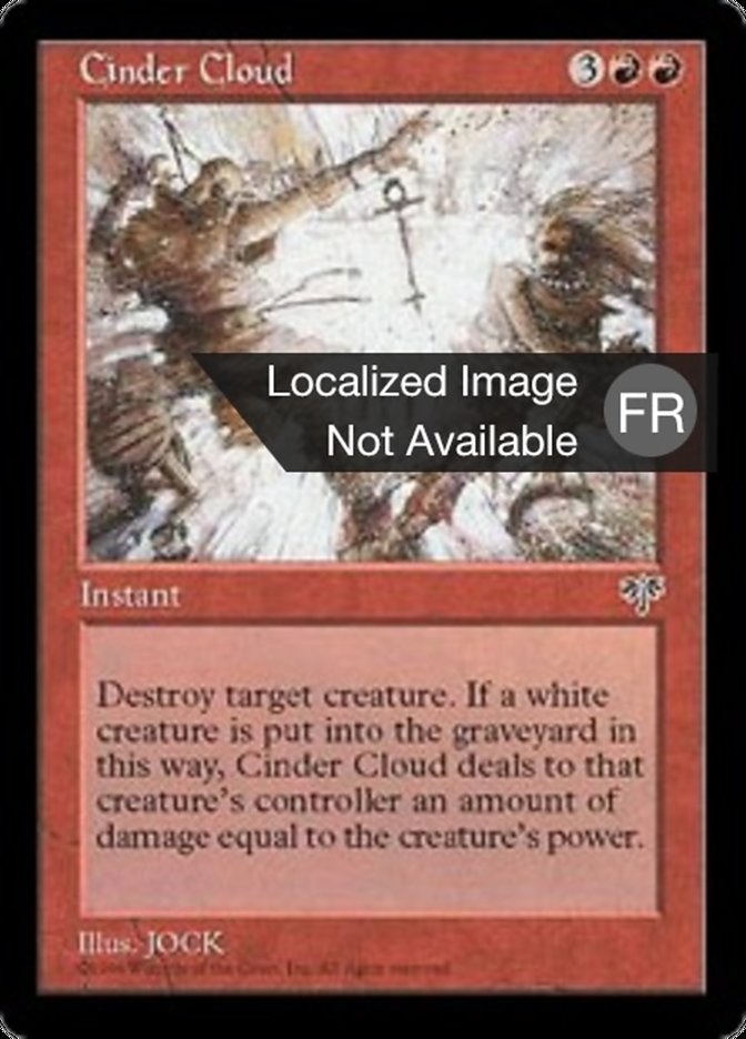 image Nuage de cendres