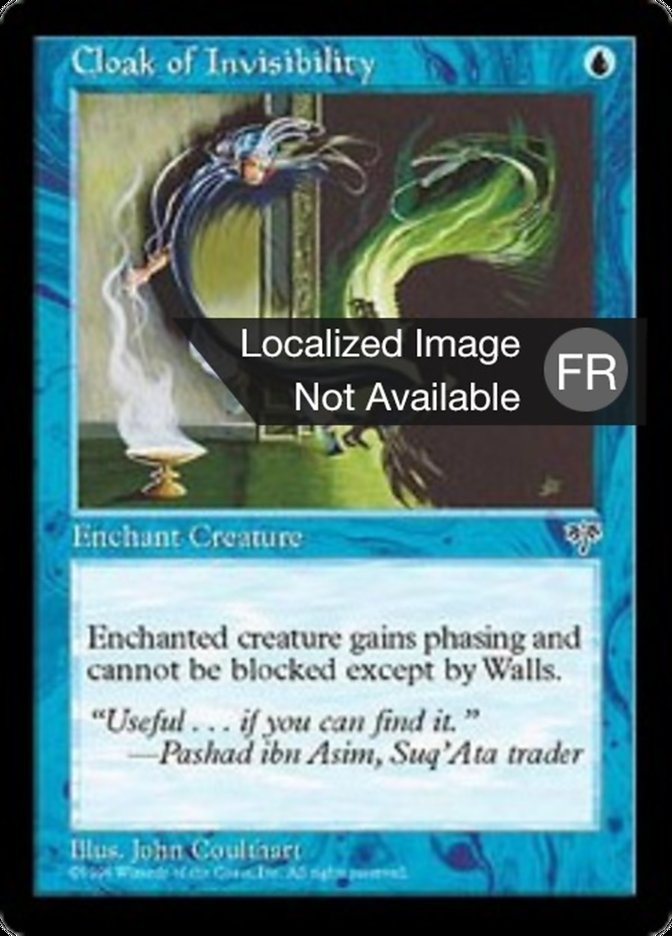 image Cape d'invisibilité