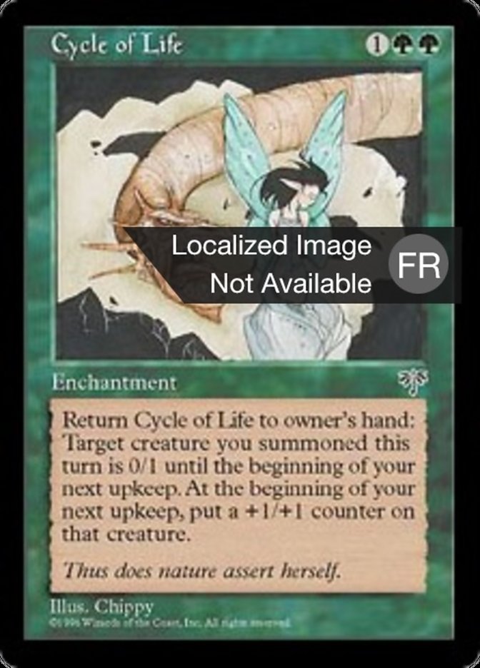 image Cycle de la vie