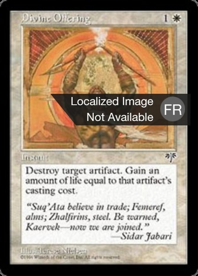 image Offrande divine