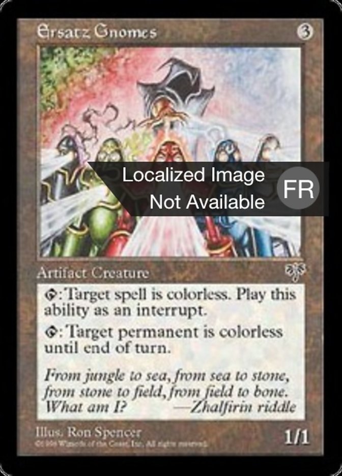 image Ersatz de gnomes