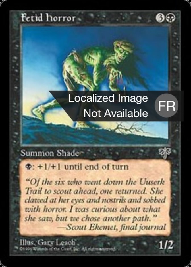 image Horreur fétide