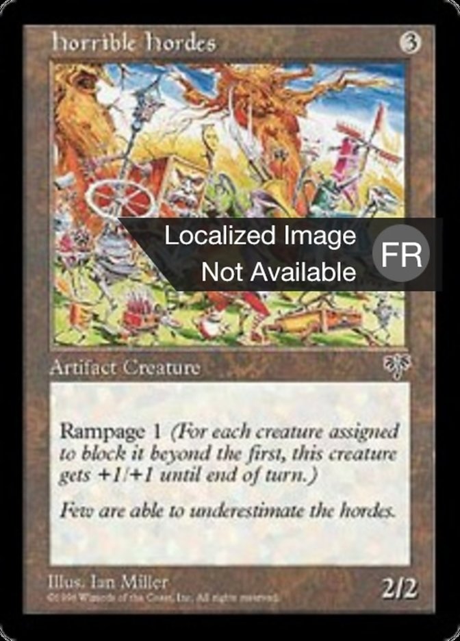 image Hordes horribles