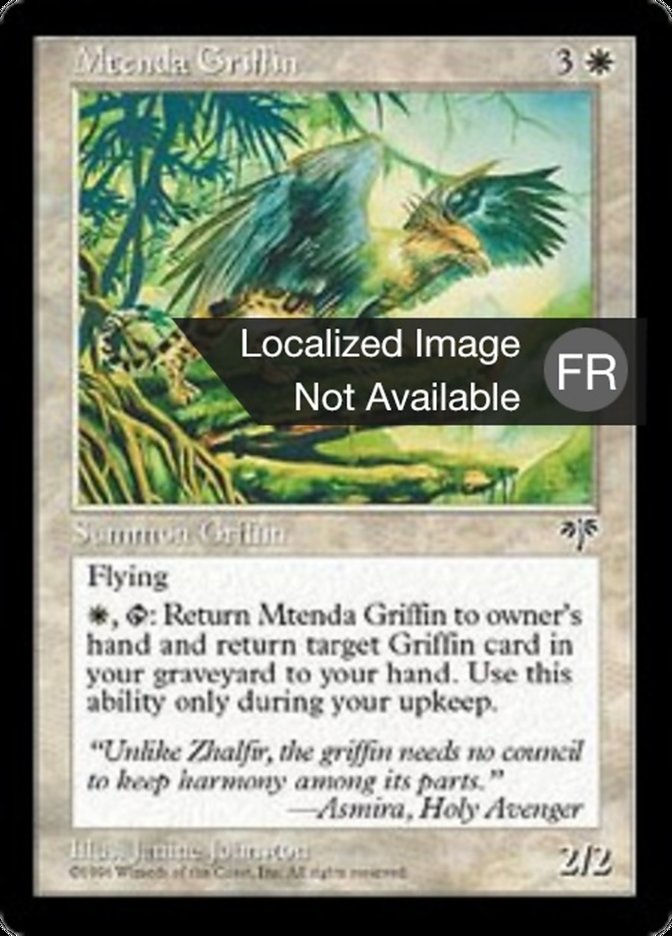image Griffon de la Mtenda