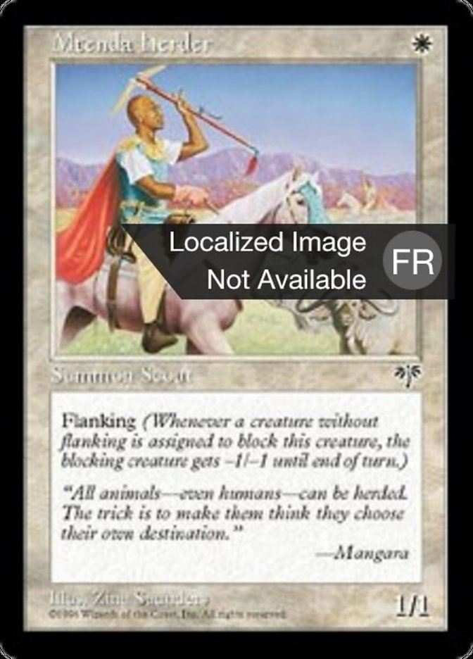 image Berger de la Mtenda