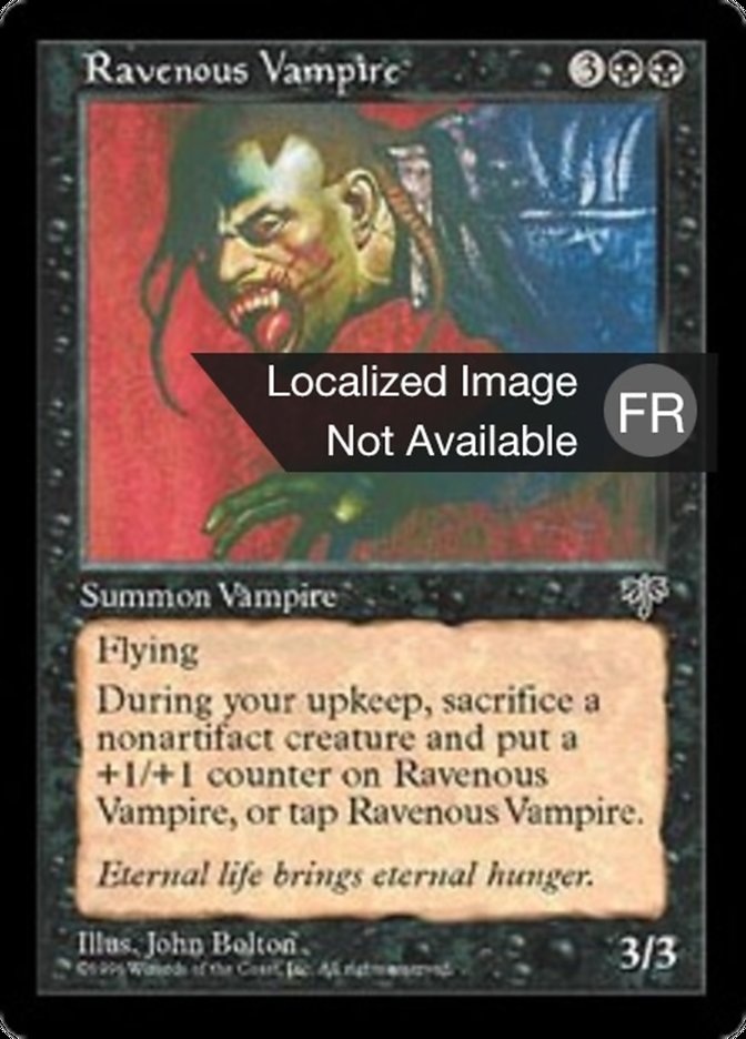 image Vampire affamé