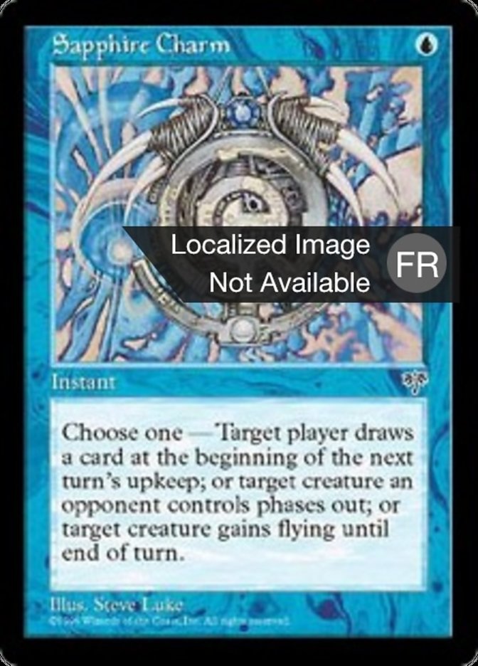 image Charme de saphir