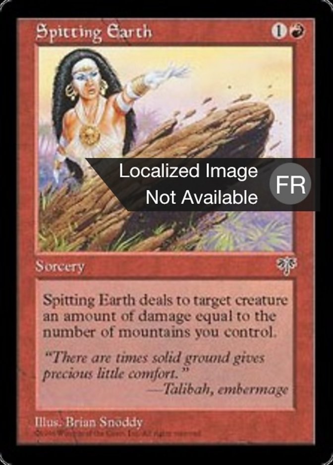 image Expectoration tellurique