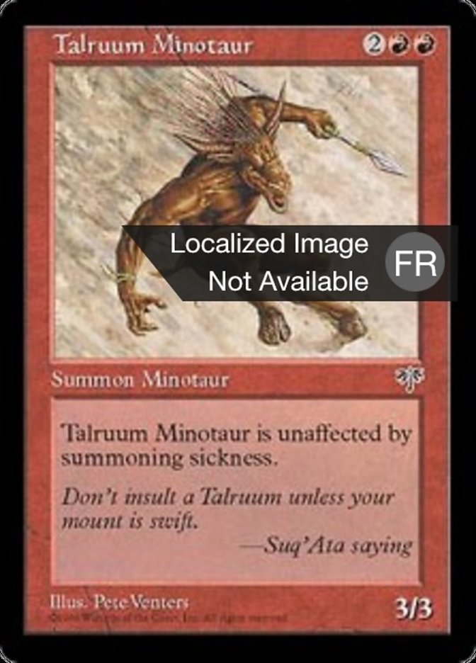 image Minotaure Talruùm