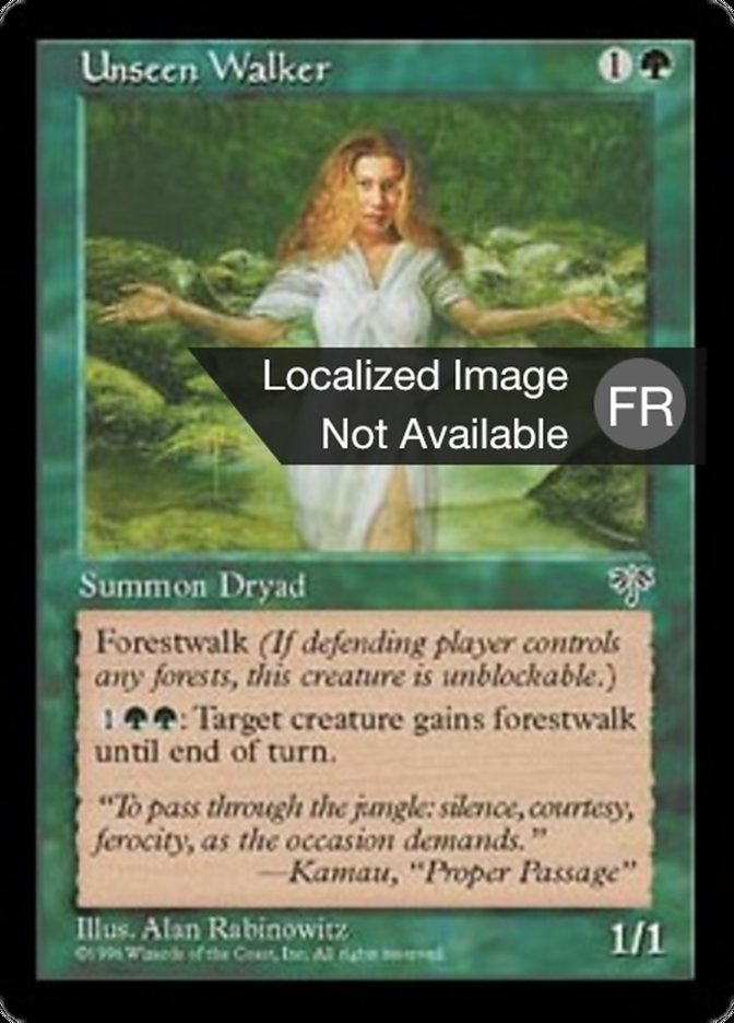 image Marcheuse inaperçue