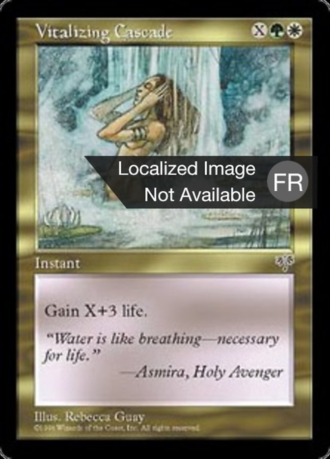 image Cascade revitalisante