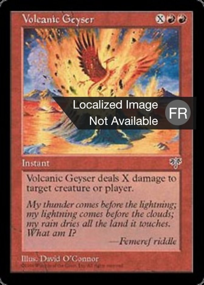 image Geyser volcanique