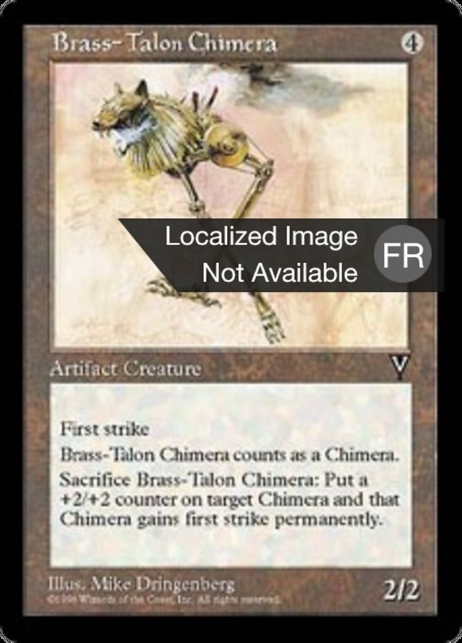 image Chimère aux serres d'airain