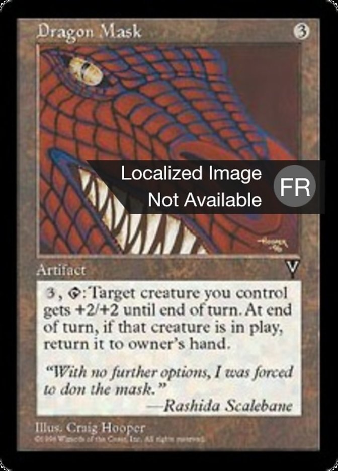 image Masque de dragon