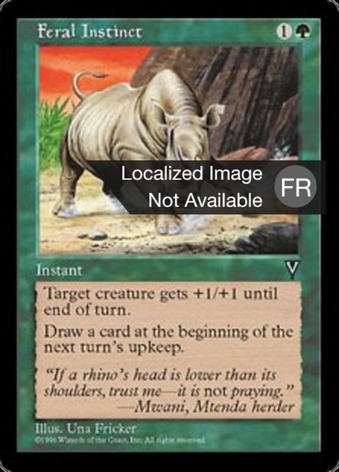 image Instinct de sauvagerie