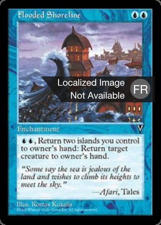 image Rivage inondé