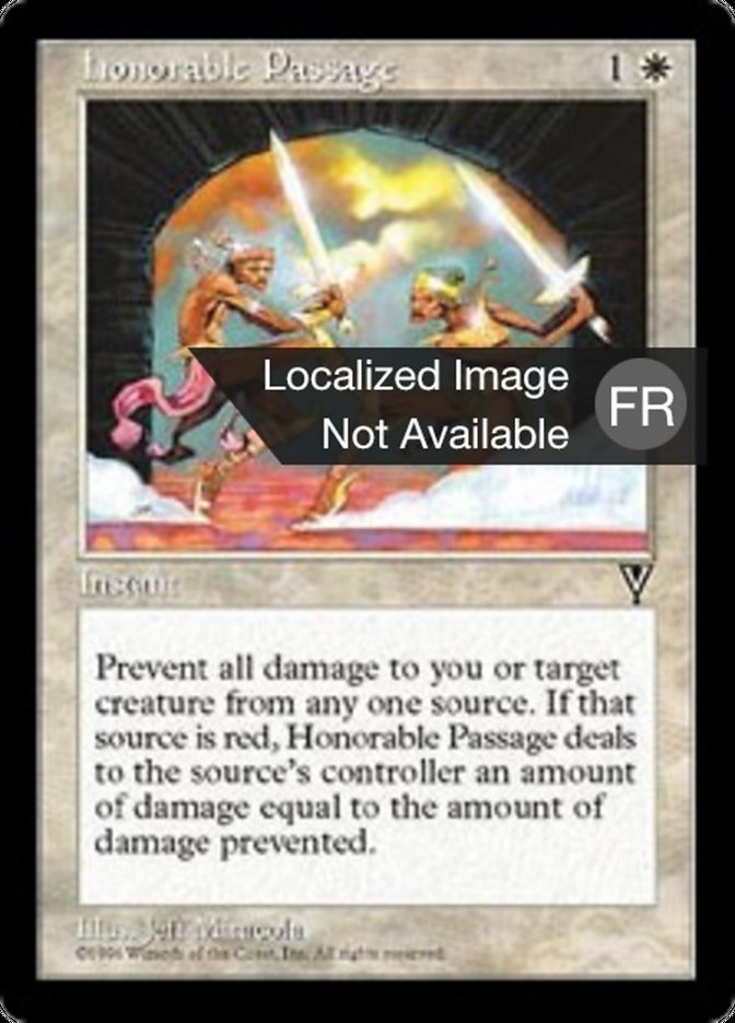 image Passage honorable