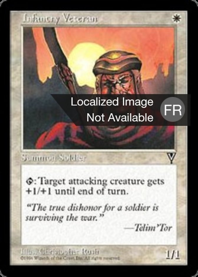 image Vétéran de l'infanterie