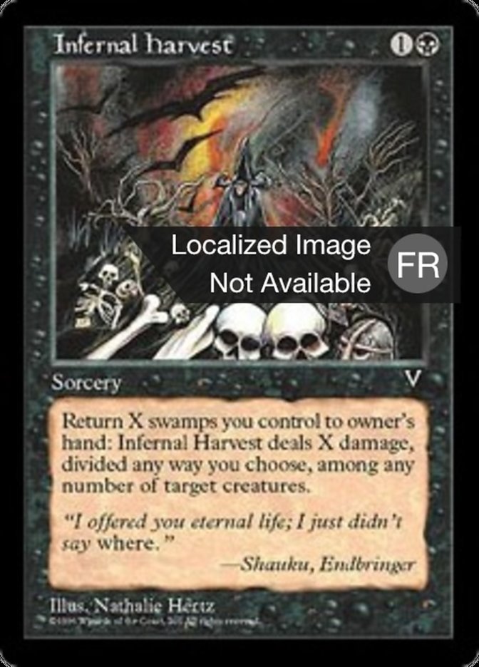 image Récolte infernale