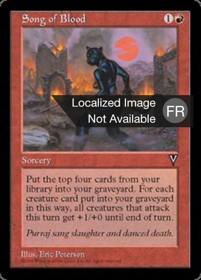 image Chanson du Sang