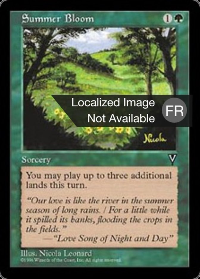 image Floraison estivale