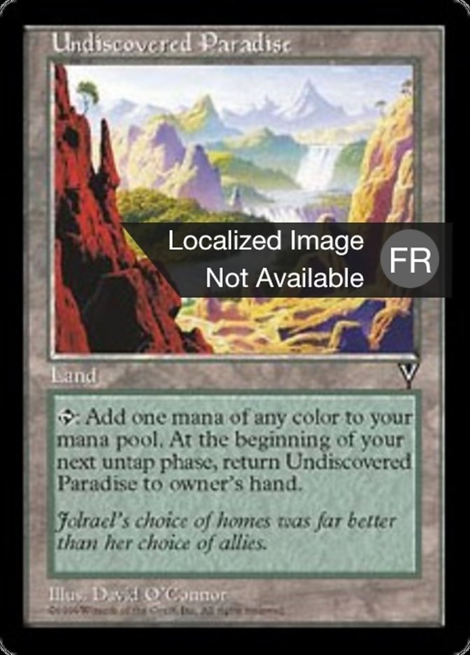 image Paradis inconnu